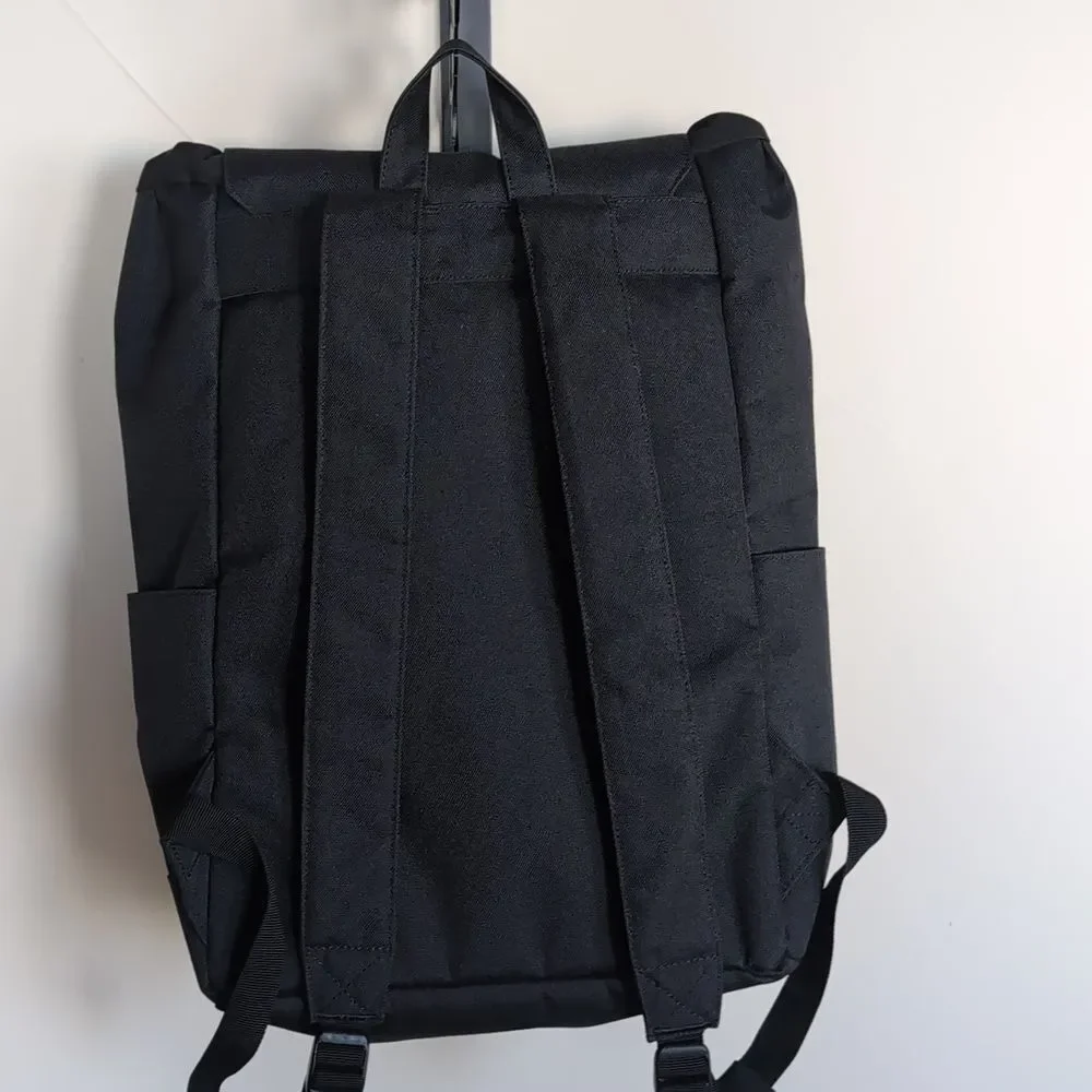 Hershel Retreat  Black Canvas CU Backpack UNISEX NWOT